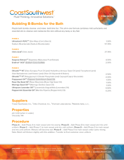 Bubbling B-Bombs for the Bath Suppliers