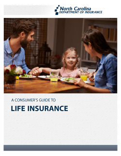 Consumer Guide to Life Insurance