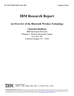 IBM Research Report