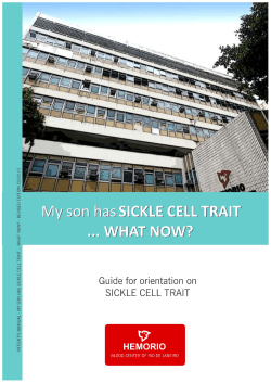 My son has sickle Cell, Trait what now