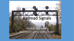 Railroad Signals