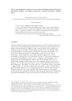 Richard Nugent`s Cynthia July 2012