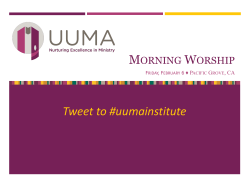 Friday Morning Worship Service