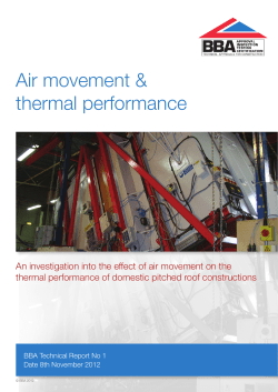 Air Movement Report
