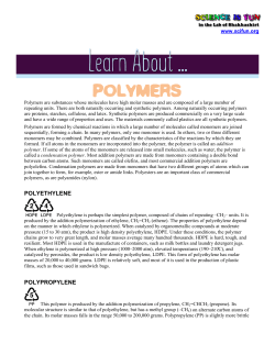 POLYMERS