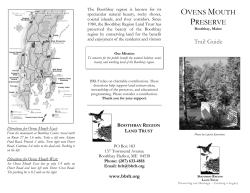 Ovens Mouth - Boothbay Region Land Trust
