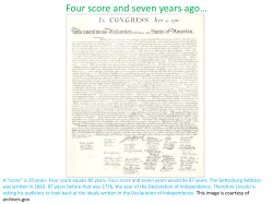 Gettysburg Address PDF