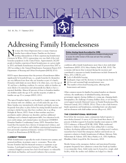 Healing Hands - People Assisting The Homeless