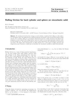 Rolling friction for hard cylinder and sphere on viscoelastic solid