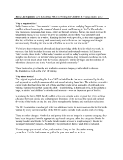 Archived Required Reading List