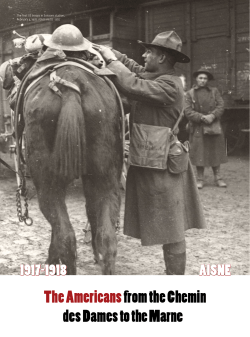 the Americans from theChemin des Dames to the Marne