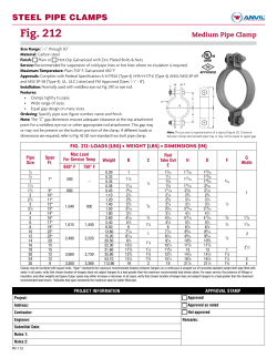 Figure 212 Submittal Info Sheet