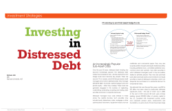 Investing In Distressed Debt