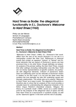 to Hard Times (1960)