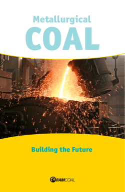 Metallurgical Coal - Ram River Coal Corp.