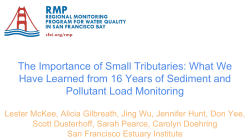 The Importance of Small Tributaries