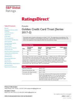 Golden Credit Card Trust (Series 2017-2)