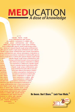 MEDUCATION - lockyourmeds.org