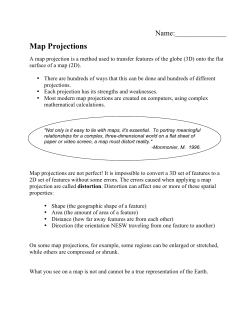 Map Projections