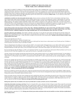 Spirit of Suwannee Music Park Rules Click Here