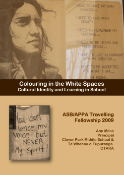 Colouring in the White Spaces