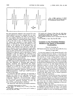 Comment on the Translation-Rotation Paradox in the Theory of