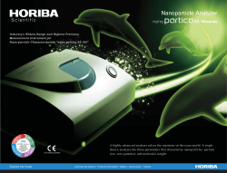 Nanoparticle Analyzer