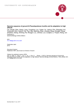 univERsity oF copEnhAGEn