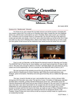 October 2016 - Cruisin` Corvettes of Tallahassee