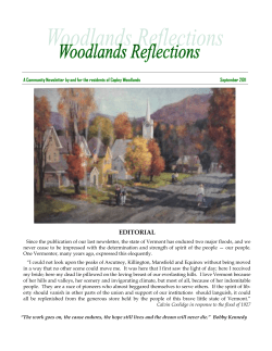 PDF document of September 2011 Woodlands