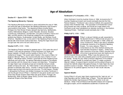 Age of Absolutism