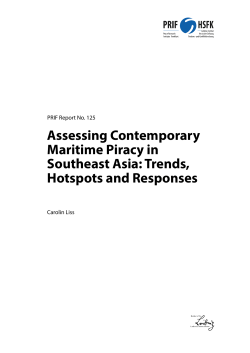 Assessing Contemporary Maritime Piracy in Southeast Asia: Trends