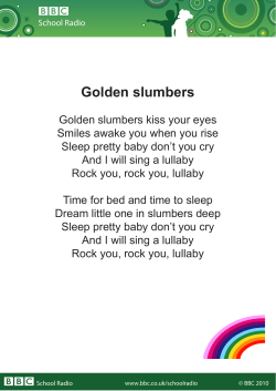 Golden slumbers