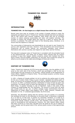 Tiower&oacute;:ton Policy