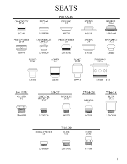 1 PRESS-IN 1/4 PIPE 3/8-27 7/16-18 7/16-20 27/64-28