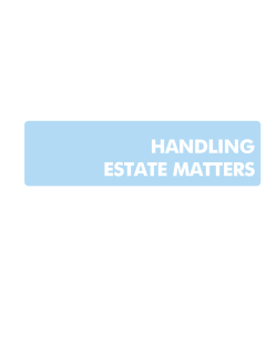 Estate Matters - Veterans Network