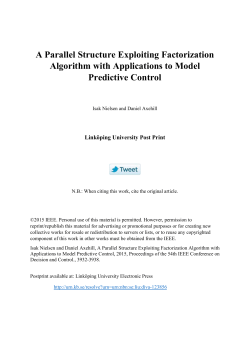 A Parallel Structure Exploiting Factorization Algorithm with