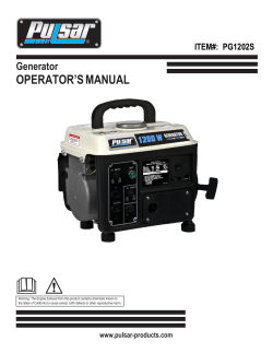 Owners Manual - The Home Depot