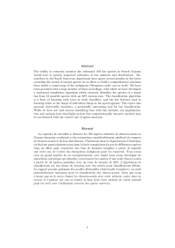 Bat Species Classification by Sound (Ecole Polytechnique)