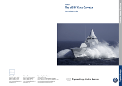 The VISBY Class Corvette
