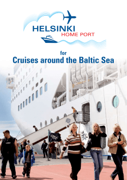 Cruises around the Baltic Sea