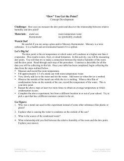 “Dew” You Get the Point?