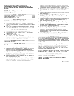 Prescribing Information