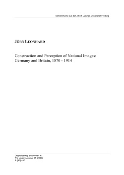 Germany and Britain, 1870