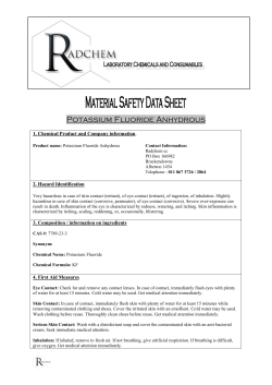Potassium Fluoride Anhydrous
