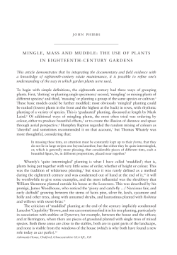 Plant Use - Garden History 38