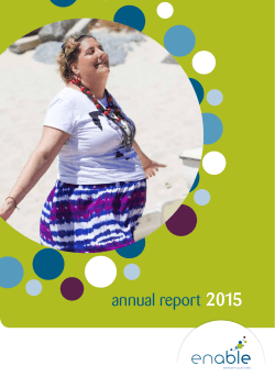 annual report - Enable South West