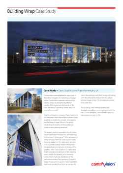 Building Wrap Case Study