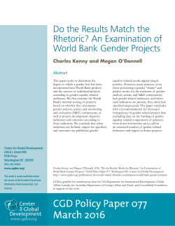 PDF - Center For Global Development