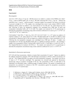 Supplementary Material (ESI) for Chemical Communications This